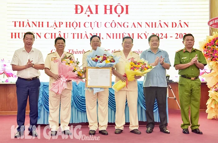 Thành lập Hội Cựu Công an nhân dân huyện Châu Thành